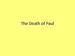 The Death of Paul Races Pingpong ball and