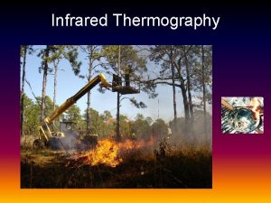 Infrared Thermography Examining the Spatial Dynamics of Fire