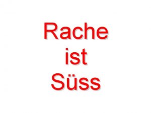 Rache ist Sss Ein 12 jhriger Junge geht