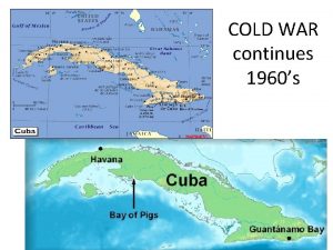 COLD WAR continues 1960s Fidel Castro and Cuba