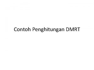 Contoh Penghitungan DMRT Berat Puyuh Jepang 1 2