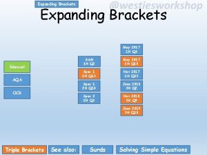 westiesworkshop Expanding Brackets May 2017 1 H Q