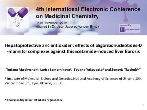 Hepatoprotective and antioxidant effects of oligoribonucleotidesD mannitol complexes