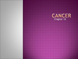 Chapter 16 Leading cause of diseaserelated death among