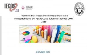 Factores Macroeconmico condicionantes del comportamiento del PBI peruano