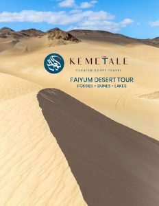 FAIYUM DESERT TOUR FOSSILS DUNES LAKES EL FAYOUM