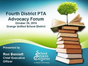 Fourth District PTA Advocacy Forum October 28 2016