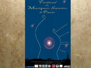 Festival des Musiques sacres de Paris Dfendant laccs