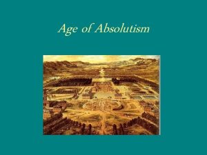 Age of Absolutism Charles V Heir to 2