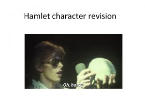 Hamlet character revision Hamlet character revision Whatever essay