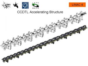 LINAC 4 CCDTL Accelerating Structure Module of CCDTL