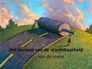 Het leerpad van de vruchtbaarheid van de mens