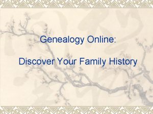 Genealogy Online Discover Your Family History Federal Census