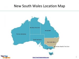 New South Wales Location Map Northern Territory Queensland