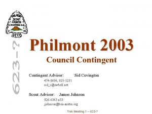 Philmont 2003 Council Contingent Advisor Sid Covington 474