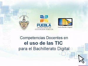 Competencias Docentes en el uso de las TIC