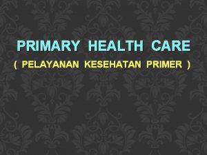 Pengertian phc Pengertian phc