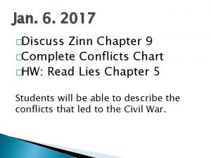Jan 6 2017 Discuss Zinn Chapter 9 Complete