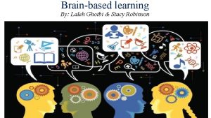 Brainbased learning By Laleh Ghotbi Stacy Robinson Brain