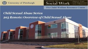 Child Sexual Abuse Series 203 Remote Overview of