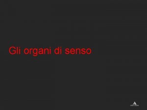 Gli organi di senso Stimoli e risposte i