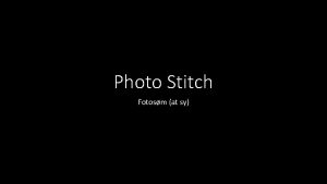 Photo Stitch Fotosm at sy Historik Panorama billeder