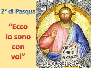 Ecco Io sono con voi ATTI DEGLI APOSTOLI