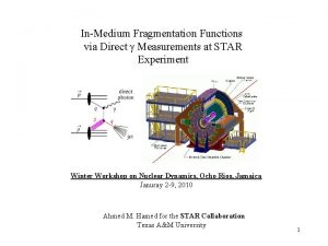 InMedium Fragmentation Functions via Direct Measurements at STAR