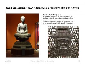 HChiMinhVille Muse dHistoire du Vit Nam Boudha Amitabha