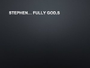 STEPHEN FULLY GODS STEPHEN FULLY GODS GODS SERVANT