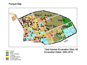 Pompeii Map Insulae Baths Public Buildings Temples ShopsBusinesses