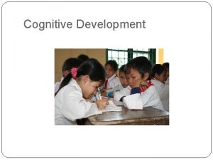 Cognitive Development Piaget Preoperational Stage Ages 2 7