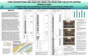 GENESEO MARCELLUS AND UTICA CORE DESCRIPTIONS AND ANALYSIS