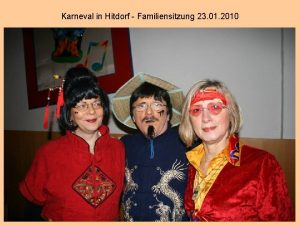Karneval in Hitdorf Familiensitzung 23 01 2010 Karneval