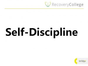 SelfDiscipline The Greek philosopher Plato was once asked