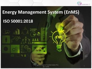 Energy Management System En MS ISO 50001 2018
