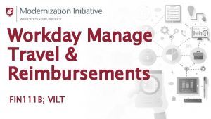 Workday Manage Travel Reimbursements FIN 111 B VILT