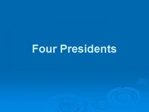 Four Presidents President Jimmy Carter 1977 1981 Carters