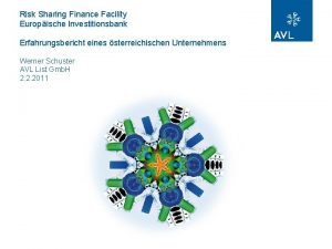 Risk Sharing Finance Facility Europische Investitionsbank Erfahrungsbericht eines