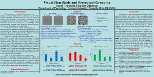 Visual Hemifields and Perceptual Grouping Sarah Theobald Nestor