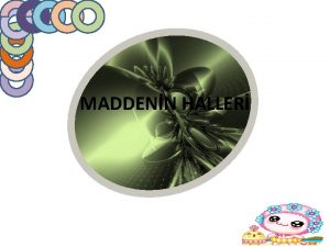 MADDENN HALLER Maddenin Halleri v Doada maddeler kat