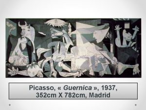 Picasso Guernica 1937 352 cm X 782 cm