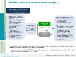 ADAURA essai de phase III en double aveugle