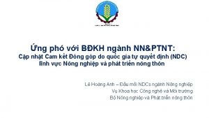 ng ph vi BKH ngnh NNPTNT Cp nht