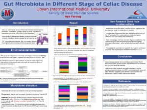 Gut Microbiota in Different Stage of Celiac Disease