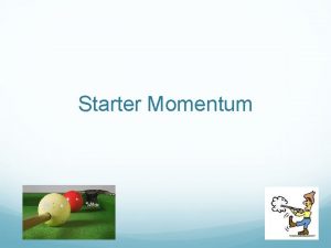 Starter Momentum Watch https www youtube comwatch vOi