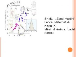 SHML Zenel Hajdini Syprina e trekndshit Lnda Matematik