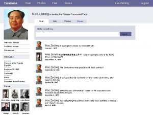 facebook Wall Photos Flair Boxes Mao Zedong is