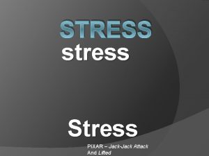 STRESS stress Stress PIXAR JackJack Attack And Lifted