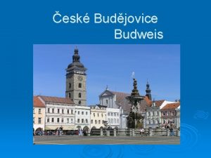 esk Budjovice Budweis Institut fr Germanistik www pf
